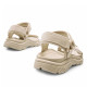 Sandalias planas Mustang tornado beige estilo trekking - Querol online