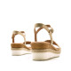 SANDALIAS DE MUJER MUSTANG ELIF ORO 53338 60299 - Querol online