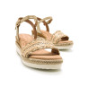 SANDALIAS DE MUJER MUSTANG ELIF ORO 53338 60299