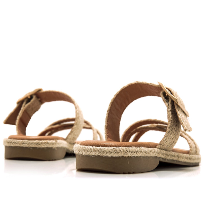 SANDALIAS DE MUJER MUSTANG ANAIS BEIGE 54494 60320 - Querol online