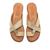 SANDALIAS DE MUJER MUSTANG ALYSA ORO 54307 60317