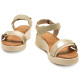 SANDALIAS DE MUJER MARIAMARE DELIA BEIGE 68579 60498 - Querol online