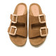 SANDALIAS DE MUJER MUSTANG LION MARRON 54160 60338 - Querol online