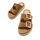 SANDALIAS DE MUJER MUSTANG LION MARRON 54160 60338 - Querol online