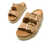 SANDALIAS DE MUJER MUSTANG LION BEIGE 54160 60337