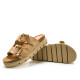 SANDALIAS DE MUJER MUSTANG LION BEIGE 54160 60337 - Querol online