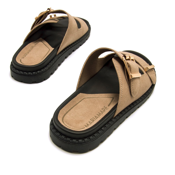 SANDALIAS DE MUJER MARIAMARE FRAINE MARRON 68554 60480 - Querol online