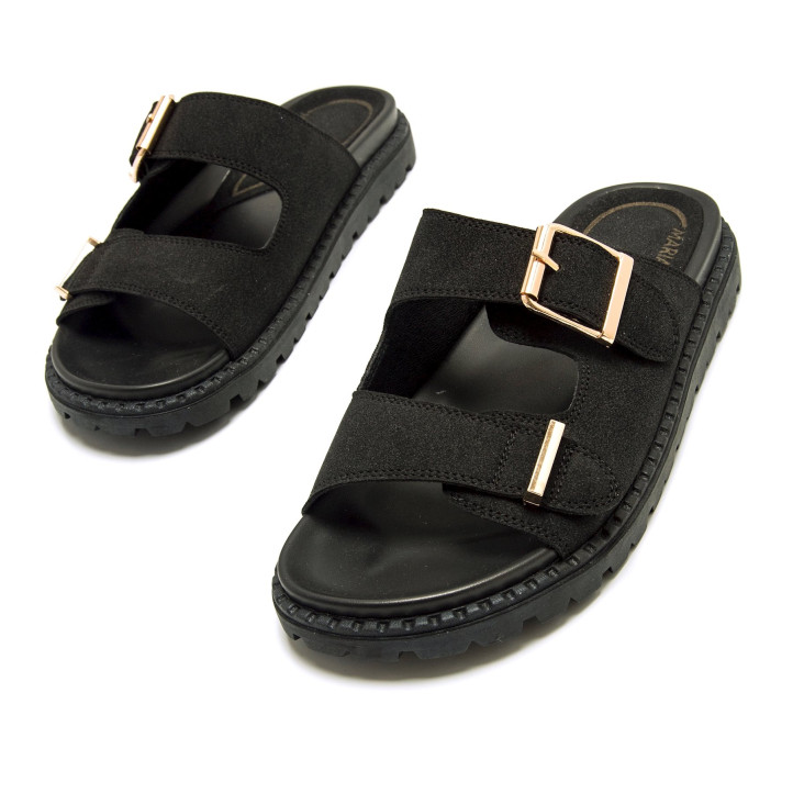 SANDALIAS DE MUJER MARIAMARE FRAINE NEGRO 68554 60481 - Querol online