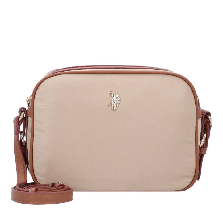 Bolso U.S. POLO ASSN. houston crossbody en tonos tierra - Querol online