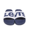 xancletes Levi's june l blanques amb sola i detalls blaus