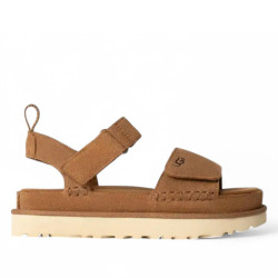Sandàlies plataformes UGG goldenstar chestnut amb velcro