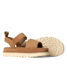 Sandalias plataformas UGG goldenstar chestnut con velcro