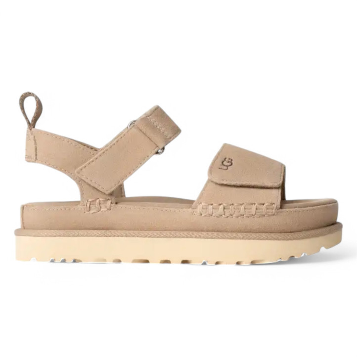 Sandalias plataformas UGG goldenstar sand con velcro - Querol online