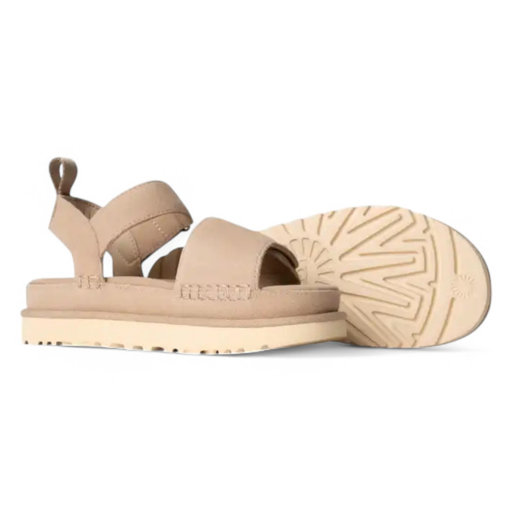 Sandalias plataformas UGG goldenstar sand con velcro - Querol online