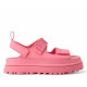 Sandalias plataformas UGG goldenglow tropical pink - Querol online