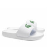 Chanclas Lacoste serve slide 1.0 white para mujer
