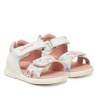 sandàlies Biomecanics 252141 blanques amb cors efecte aquarel·la