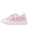 Sabatilles lona Garvalin 252381 rosa amb doble velcro