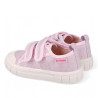 Sabatilles lona Garvalin 252381 rosa amb doble velcro