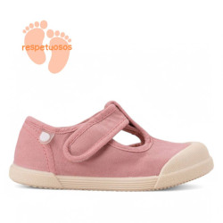 Zapatillas lona Igor rosas estilo pepito respetuosas