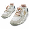 Zapatillas urban Mustang free apolo beige con detalles azules barefoot