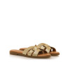 SANDALIAS DE MUJER MUSTANG MARIA ORO 59580 60362