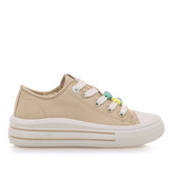 DEPORTIVAS DE NIñO MTNG KIDS BIGGER-Z BEIGE 82002AB 60544 - Querol online