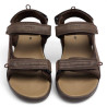Sandalias Gioseppo erico marrones con tripe velcro