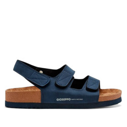 sandalias Gioseppo kaprina azules con tres cierres tipo BIOS - Querol online