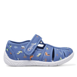 Sabates Chicco tullio blaves amb dinosaures - Querol online