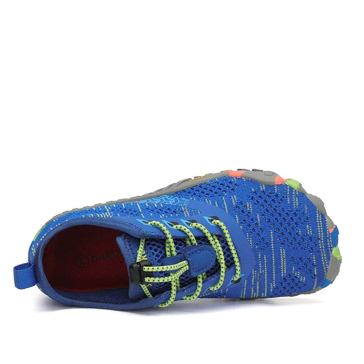 Zapatillas deporte SAGUARO smart II azules para niño respetuosas - Querol online