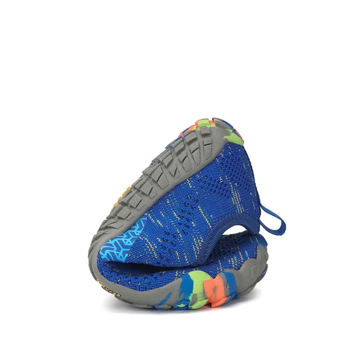 Zapatillas deporte SAGUARO smart II azules para niño respetuosas - Querol online