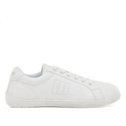 Zapatillas urban Mustang aria blancas con logo lateral barefoot - Querol online