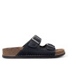 Sandàlies Walk & Fly negres tipus bio amb doble pala amb sivelles