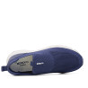 Sabatilles esportives Nicoboco blaves estil mitjó amb doble tirador i sola blanca