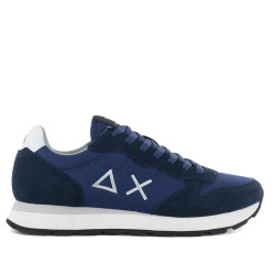 Zapatillas deportivas Sun68 tom navy blue naylon con suede - Querol online