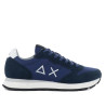 Zapatillas deportivas Sun68 tom navy blue naylon con suede