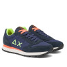 Sabatilles esportives Sun68 tom fluo navy blue nylon amb suede