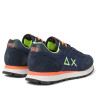 Sabatilles esportives Sun68 tom fluo navy blue nylon amb suede