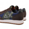 Sabatilles esportives Sun68 jacki bicolor brown nylon amb suede