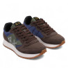 Zapatillas deportivas Sun68 jacki bicolor brown nylon con suede