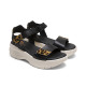SANDALIA DEPORTIVA DE PLATAFORMA NEGRO LEOPARDO NAOMI PORRONET - Querol online