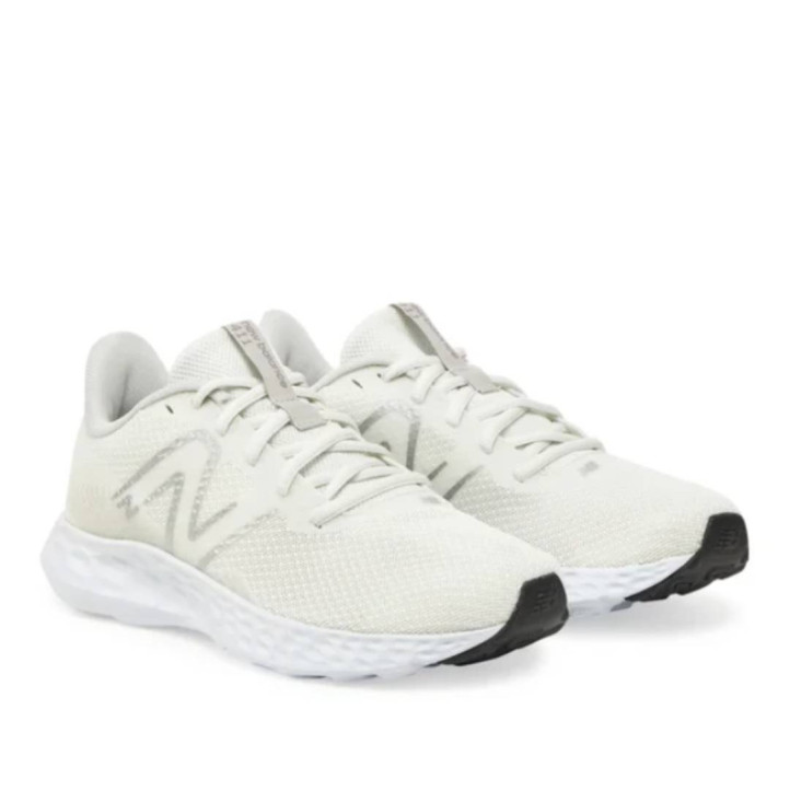 Sabatilles esportives New Balance 411V3 white amb silver per a dona - Querol online