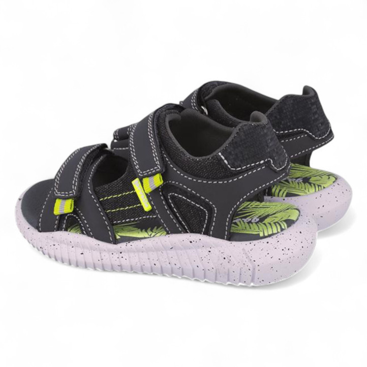 SANDALIAS GARVALIN DE NIñO GRIS 252878B - Querol online