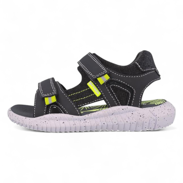 SANDALIAS GARVALIN DE NIñO GRIS 252878B - Querol online