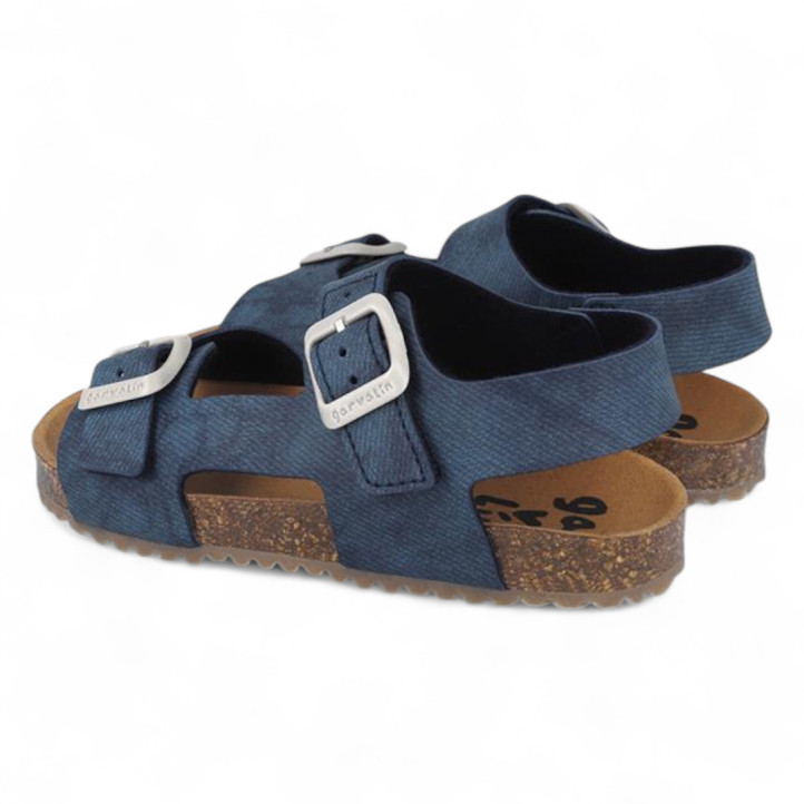 SANDALIAS GARVALIN DE NIñO AZUL 252475A - Querol online