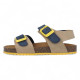 SANDALIAS GARVALIN DE NIñO BEIGE Y AZUL MARINO 252474B - Querol online