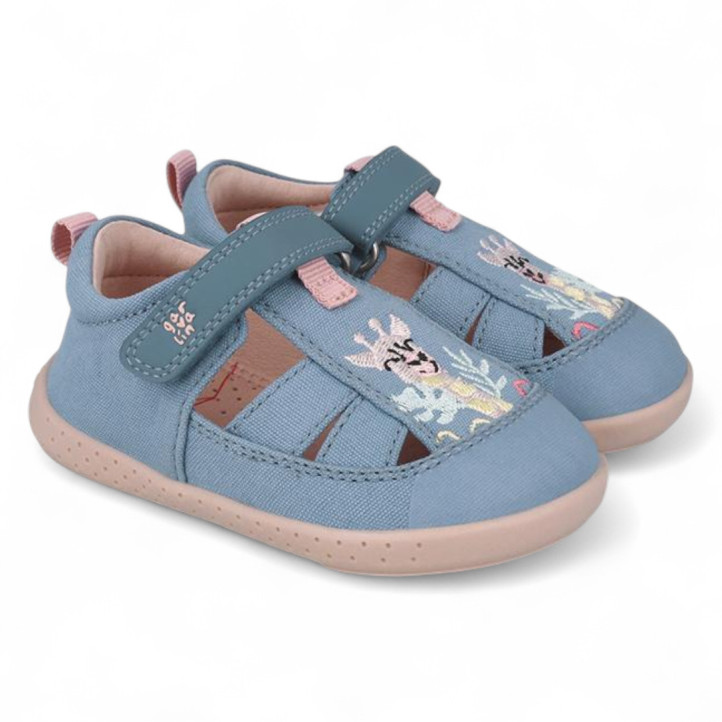 ZAPATOS GARVALIN DE UNISEX AZUL 252346A - Querol online