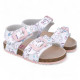 SANDALIAS GARVALIN DE NIñA BLANCO 252463B - Querol online