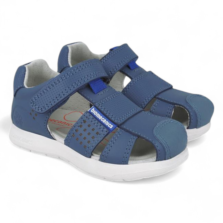 ZAPATOS BIOMECANICS DE NIñO AZUL 252211A - Querol online